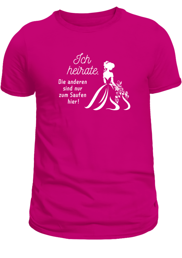 T-Shirt Damen "Junggesellenabschied 2b"